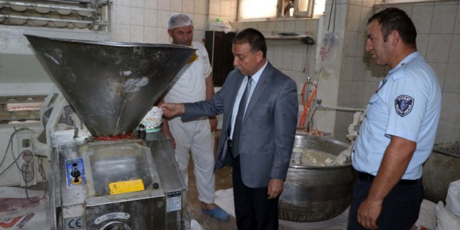 Yozgat’ta zabıta ekipleri fırın denetimi yaptı