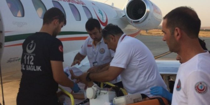 Uçak Ambulans Sevgi’nin minik kalbi için havalandı