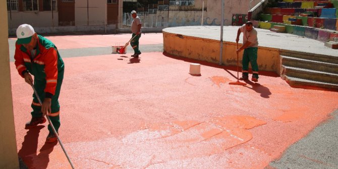 Okullara Çankaya Belediyesi eli değdi