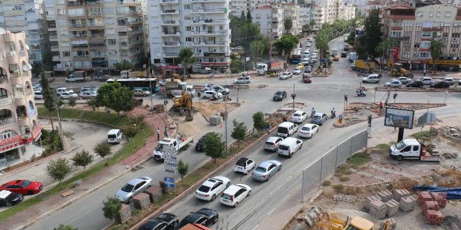 Antalya’da kavşaklar yeniden düzenliyor