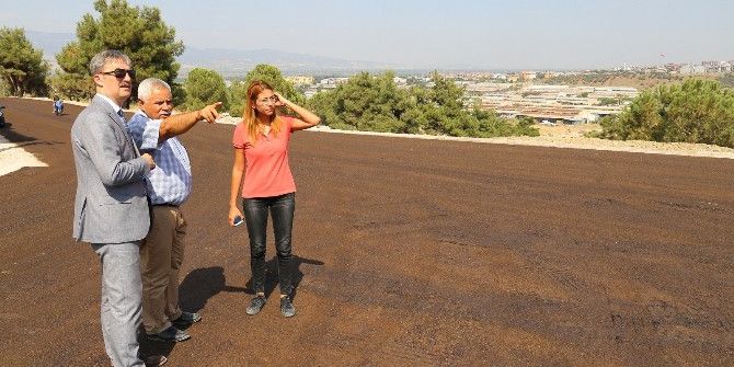 Turgutlu Belediyesi’nden 4 Bin Metre Karelik Yol Çalışması