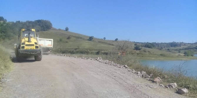 Sipahiler Göleti’nin etrafı güzelleştiriliyor