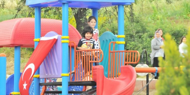 Çocuklar istiyor Başkan Kuzu yapıyor