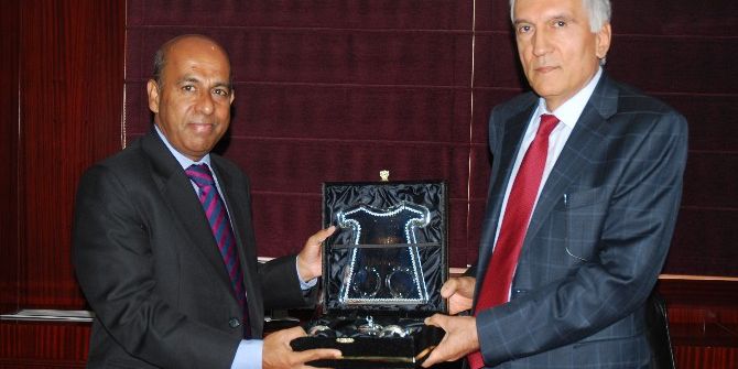 Sri Lanka Büyükelçisi Amza, Gto’yu Ziyaret Etti