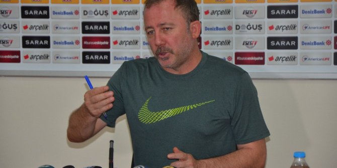 Sergen Yalçın: "Biz buraya 3-5 maç çalışmaya gelmedik"