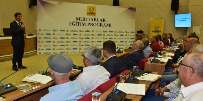 Kılca: "Muhtarları belediyelerin mahallelerdeki gönüllüsü olarak görüyoruz’’