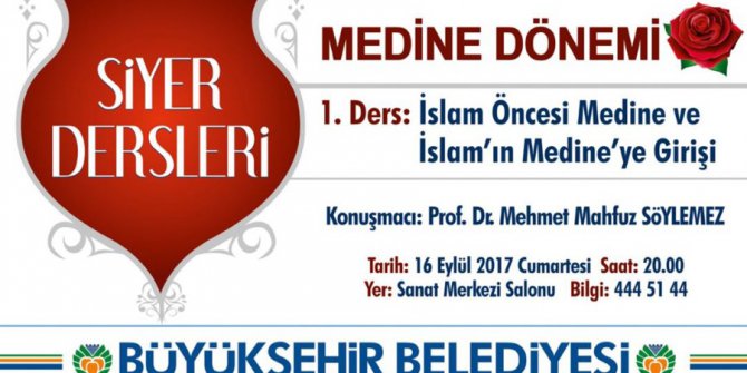 Siyer dersleri yeniden başlıyor
