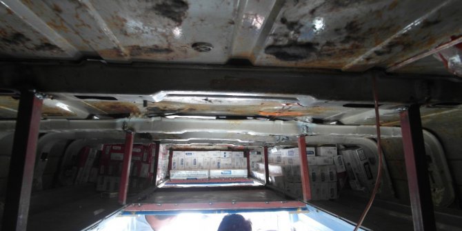 Bolu’da kaçak sigara operasyonu