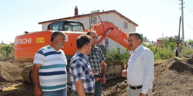 Seydişehir’de kanalizasyon yenileme çalışması