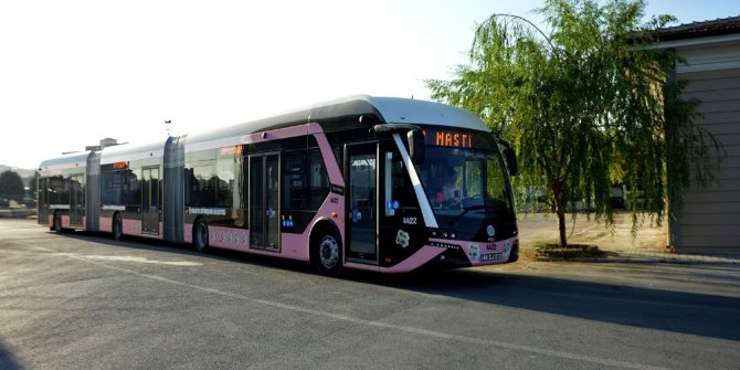 Pembe trambüsler sefere başlıyor