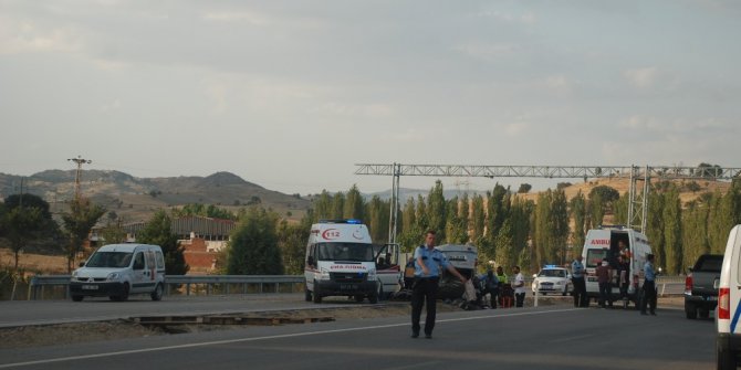 Gediz’de trafik kazası: 6 yaralı