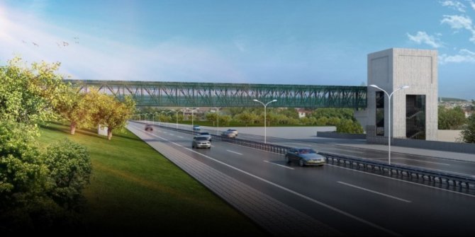 Süleymanpaşa yaya üst geçidi projesi hayata geçiriliyor