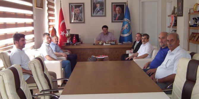 Milli Eğitim Müdürü Yıldız Kaymakam ve Belediye Başkanını ziyaret etti