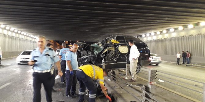 Ankara’da trafik kazası