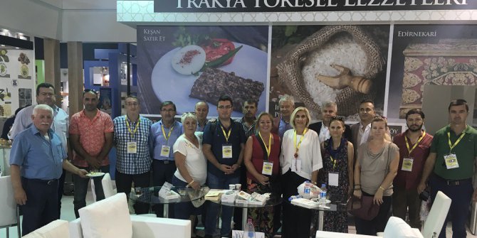 Trakya’nın lezzetleri dev fuarda ilgi odağı oldu