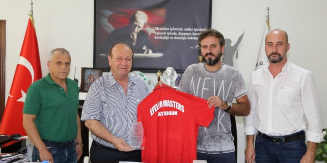 Efeler masterlardan Başkan Özakcan’a ziyaret