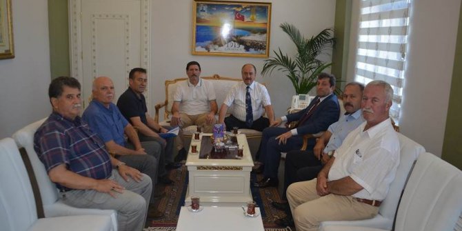 Esnaf ve Sanatkâr Odaları Birliğinden Vali Orhan Tavlı’ya ziyaret