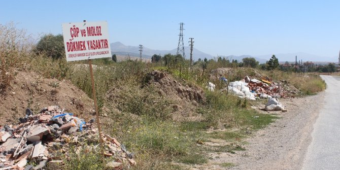 Beyşehir’de hafriyat kamyonlarına sıkı takip