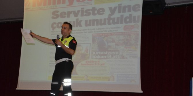 Aliağa’da servis sürücülerine eğitim