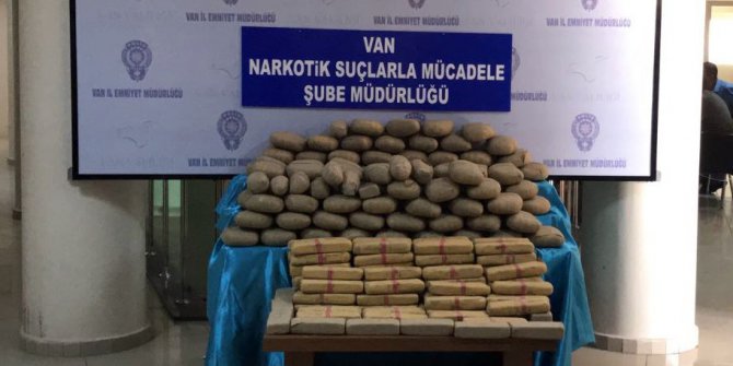 Van’da nefes kesen uyuşturucu operasyonu