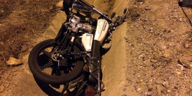 Motosikletli gencin şüpheli ölümü
