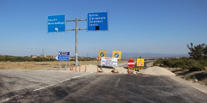 "Eyvah Eyvah" filminin çekildiği Geyikli’nin yolu kapandı, vatandaşlar işlerine gidemiyor