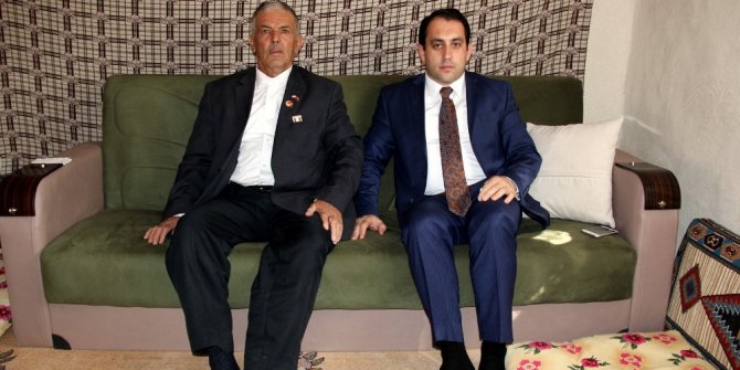 Kaymakam’dan Gazi ailesine taziye ziyareti