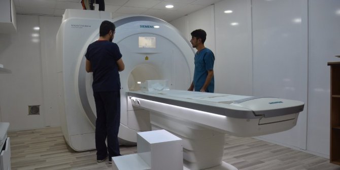 Yüksekova’da ’MR’ cihazı hizmete alındı