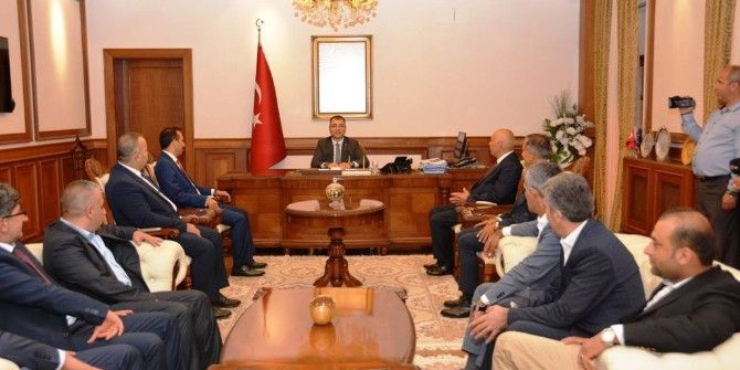 Yeni Malatyaspor Yönetiminden Vali Toprak’a Ziyaret