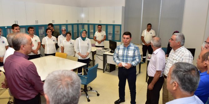 Tütüncü, Belediye Sağlık Merkezi’ni tanıttı