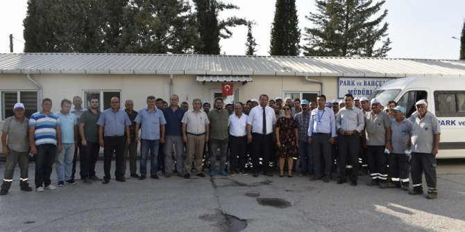 Başkanvekili Denktaş çalışmalar hakkında bilgi aldı