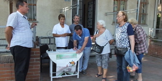 Burhaniye’de organ bağışı ilgi gördü