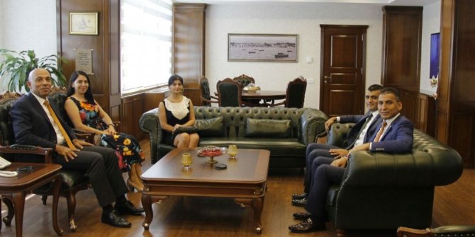 Baro Başkanı Er, Emniyet Müdürü Şahne’yi ziyaret etti