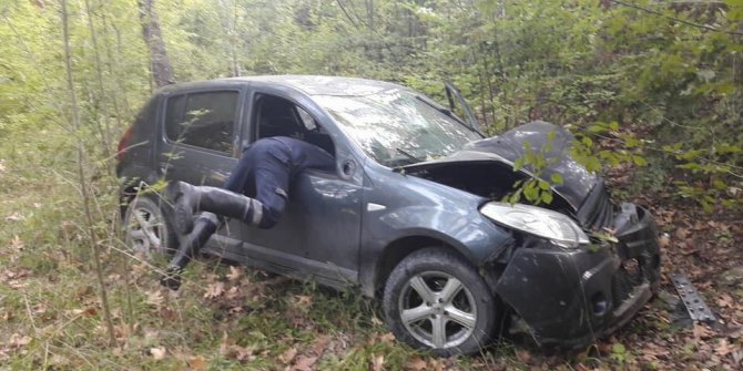 Zonguldak’ta trafik kazası: 3 yaralı