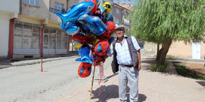 İtfaiye bu kez balon kurtardı