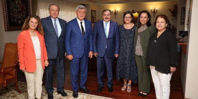 Başkan Karaosmanoğlu’ndan Bakan Eroğlu’na ziyaret