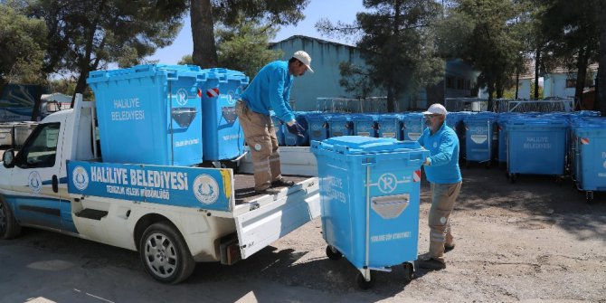 Haliliye Belediyesi çöp konteynırlarının sayısını arttırdı