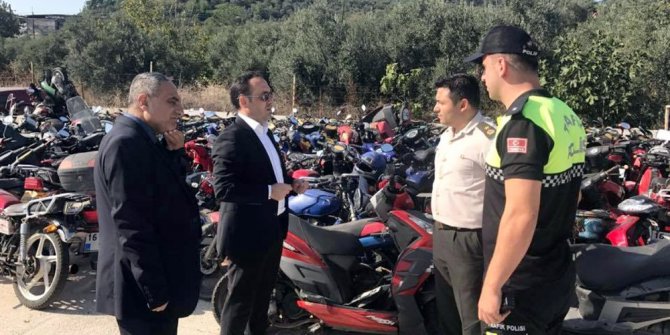 Çevreye rahatsızlık veren motorlar toplanıyor