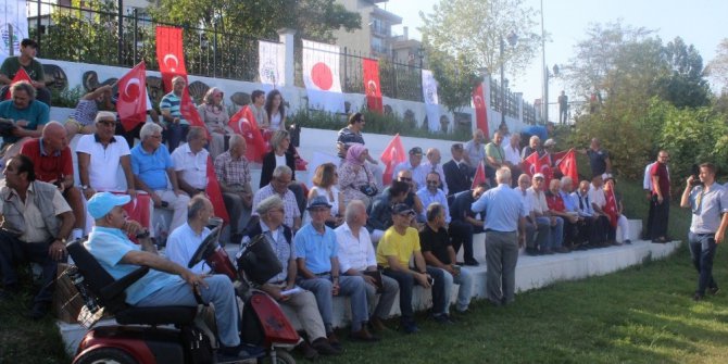 Ertuğrul şehitleri unutulmadı