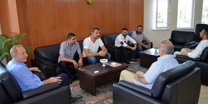 Didim Belediyespor Yönetiminden Başkan Atabay’a ziyaret