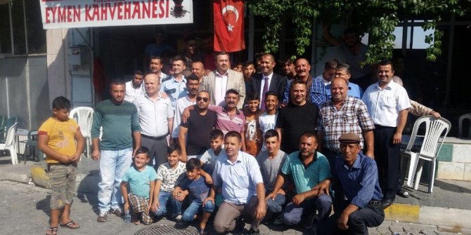 Kırkağaç’ta protokol Roman vatandaşlarla buluştu