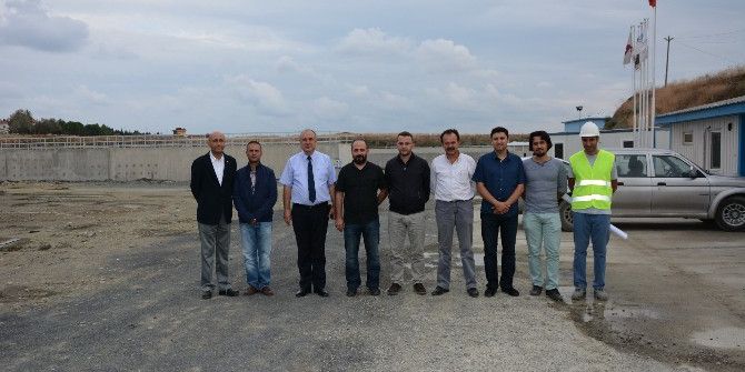 Teski Genel Müdürü Başa Süleymanpaşa Batı Atıksu İleri Biyolojik Arıtma Tesisi’nde İncelemelerde Bulundu