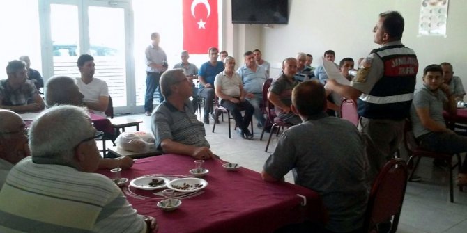 Jandarmadan okul servisi sürücülerine eğitim