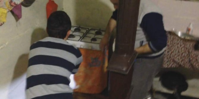 Evde fare operasyonu