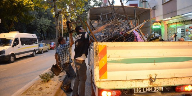 Yıldırım’da kaldırım işgaline geçit yok