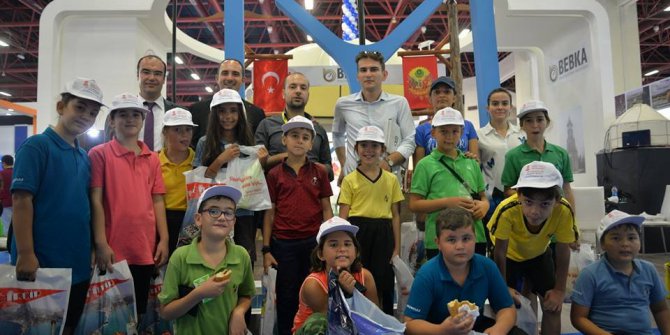 Fuarın ikinci gününde konuklar ağırlandı