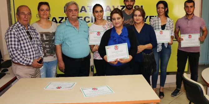 Elazığ’da 21 kursiyere sertifika verildi