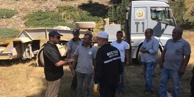 Başkan Bakıcı’dan yangın açıklaması