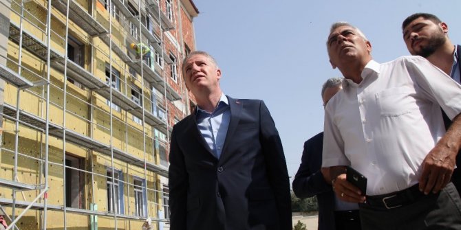Vali Gül, eğitim yatırımlarını inceledi
