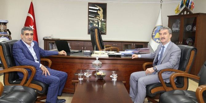 Daire Başkanı Satılmış’tan Başkan Şirin’e Ziyaret